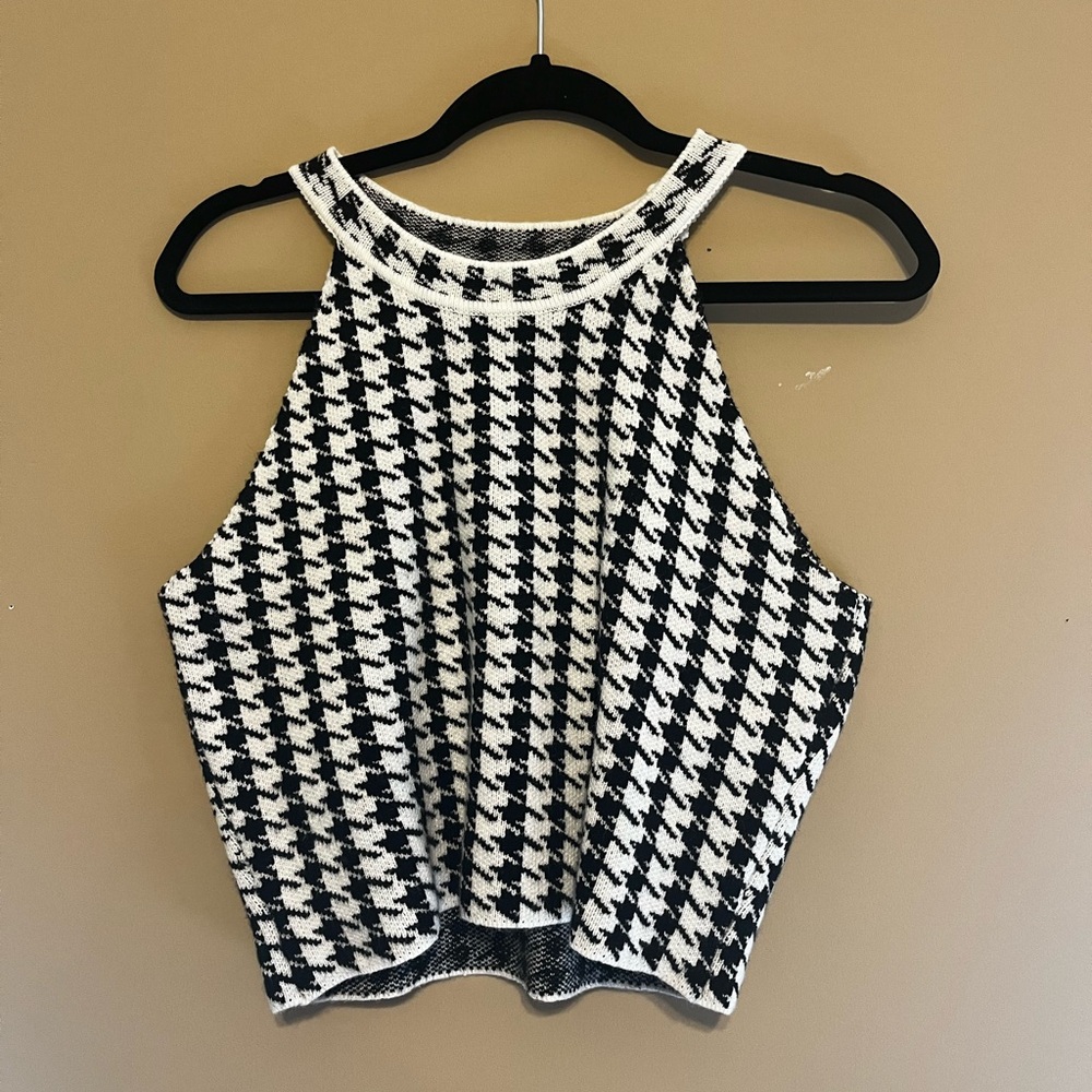 houndstooth tank top!